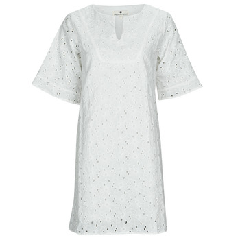 Υφασμάτινα Γυναίκα Κοντά Φορέματα Freeman T.Porter LOTISSE LACE Άσπρο