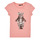 Υφασμάτινα Κορίτσι T-shirt με κοντά μανίκια Ikks XW10442 Ροζ