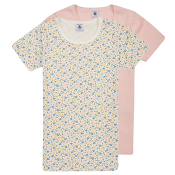 Υφασμάτινα Κορίτσι T-shirt με κοντά μανίκια Petit Bateau A079Q00 X2 Multicolour