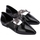 Παπούτσια Γυναίκα Σανδάλια / Πέδιλα Melissa Sandals Pointy Stripe Fly - Black Black
