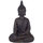 Σπίτι Αγαλματίδια και  Signes Grimalt Καθισμένος Βούδας Black