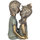 Σπίτι Αγαλματίδια και  Signes Grimalt Σχήμα Ζευγάρι Νεαρά Φιλιά Gold