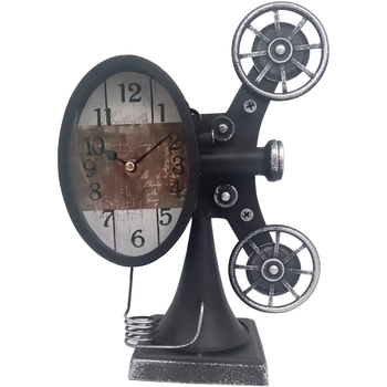 Σπίτι Ρολόγια τοίχου Signes Grimalt Vintage Cinema Clock Black