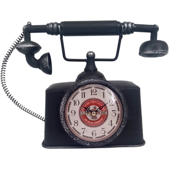 Σπίτι Ρολόγια τοίχου Signes Grimalt Vintage Τηλεφωνικό Ρολόι Black