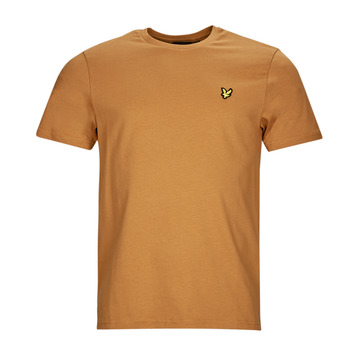 Υφασμάτινα Άνδρας T-shirt με κοντά μανίκια Lyle & Scott PLAIN T SHIRT Camel
