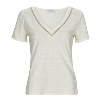 Υφασμάτινα Γυναίκα T-shirt με κοντά μανίκια Morgan DRESS Ivory