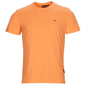 Υφασμάτινα Άνδρας T-shirt με κοντά μανίκια Napapijri SALIS Orange