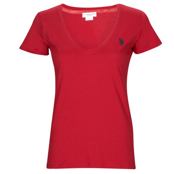 Υφασμάτινα Γυναίκα T-shirt με κοντά μανίκια U.S Polo Assn. BELL Bordeaux