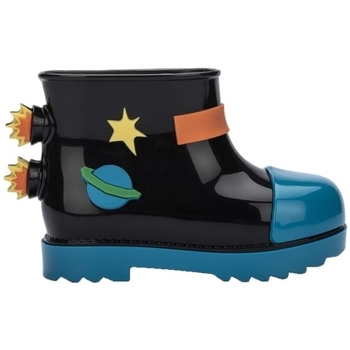 Παπούτσια Παιδί Μπότες Melissa MINI  Rain Boot+Fábula B - Blue/Black Black