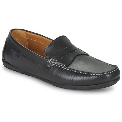Παπούτσια Άνδρας Μοκασσίνια Pellet CADOR Veau / Pull / Up / Black