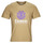 Υφασμάτινα Άνδρας T-shirt με κοντά μανίκια Element VERTICAL SS Beige / Violet