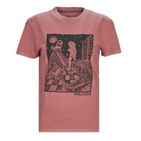 Υφασμάτινα Γυναίκα T-shirt με κοντά μανίκια Volcom VOLCHEDELIC TEE Ροζ