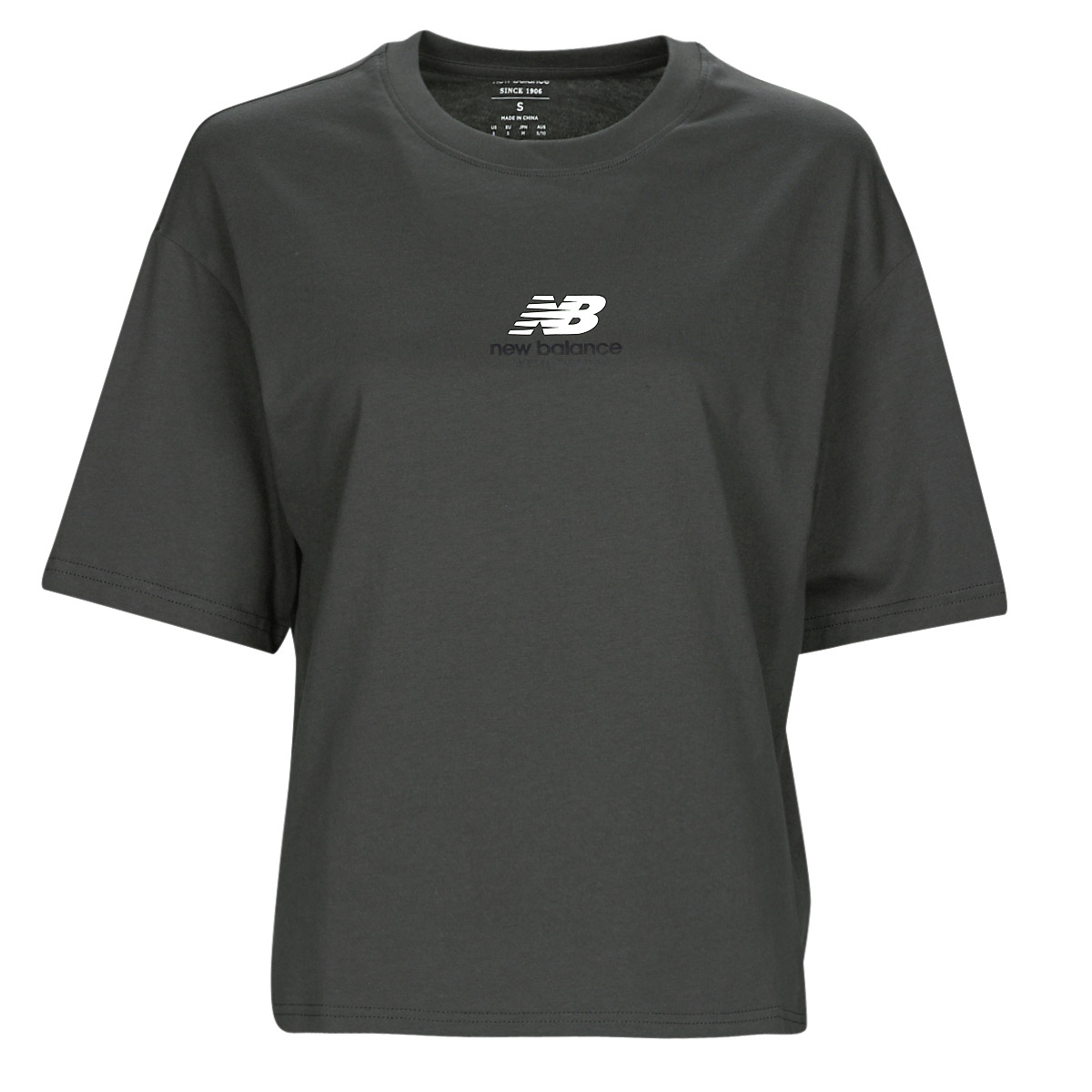 Υφασμάτινα Γυναίκα T-shirt με κοντά μανίκια New Balance Athletics 1/4 Zip Black