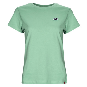 Υφασμάτινα Γυναίκα T-shirt με κοντά μανίκια New Balance Small Logo Tee Green