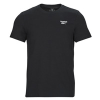 Υφασμάτινα Άνδρας T-shirt με κοντά μανίκια Reebok Classic Left Chest Logo Tee Black