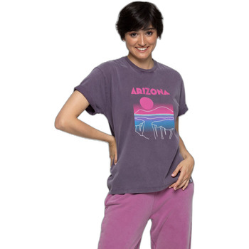 Υφασμάτινα Γυναίκα T-shirts & Μπλούζες French Disorder T-shirt femme  Mika Washed Arizona Violet