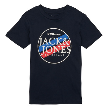 Υφασμάτινα Αγόρι T-shirt με κοντά μανίκια Jack & Jones JORCODYY TEE SS CREW NECK Marine