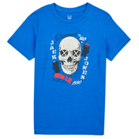 Υφασμάτινα Αγόρι T-shirt με κοντά μανίκια Jack & Jones JORROXBURY TEE SS CREW NECK Μπλέ