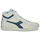 Παπούτσια Ψηλά Sneakers Diadora GAME L HIGH WAXED Άσπρο / Μπλέ
