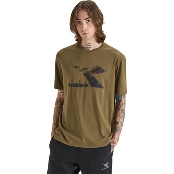 Υφασμάτινα Άνδρας Αμάνικα / T-shirts χωρίς μανίκια Diadora SS Drift Green