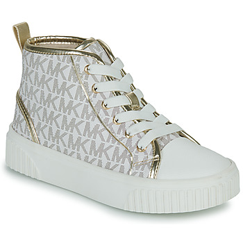 Παπούτσια Κορίτσι Ψηλά Sneakers MICHAEL Michael Kors SKATE SPLIT II Beige / Gold