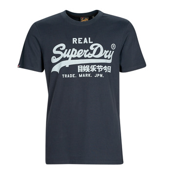 Υφασμάτινα Άνδρας T-shirt με κοντά μανίκια Superdry VINTAGE VL NOOS TEE Marine
