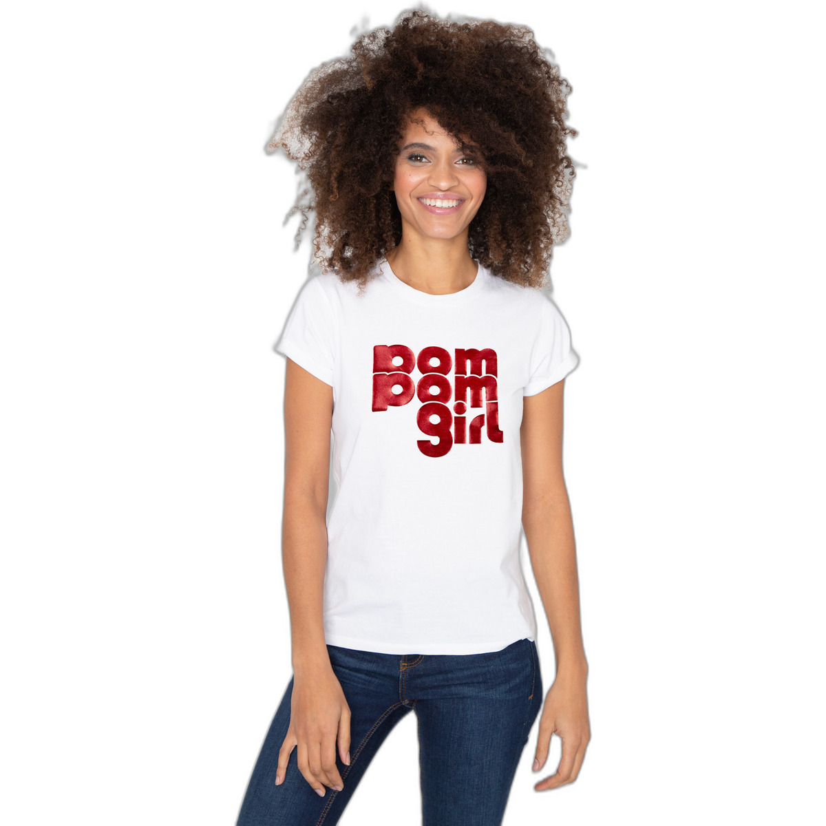 T-shirt με κοντά μανίκια French Disorder T-shirt femme Alex Pompom Girl