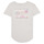 Υφασμάτινα Κορίτσι T-shirt με κοντά μανίκια Guess HIGHLOW SS T SHIRT Άσπρο