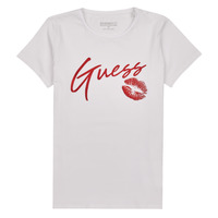 Υφασμάτινα Κορίτσι T-shirt με κοντά μανίκια Guess SS T SHIRT Άσπρο