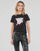 Υφασμάτινα Γυναίκα T-shirt με κοντά μανίκια Guess SS CN ICON TEE Black