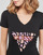 Υφασμάτινα Γυναίκα T-shirt με κοντά μανίκια Guess SS VN AMALIA TEE Black