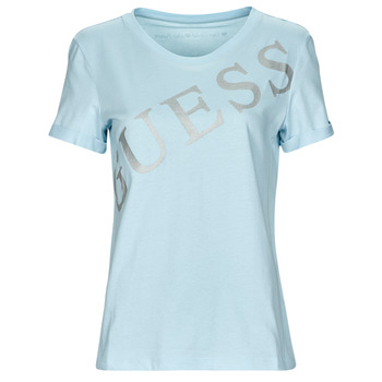 Υφασμάτινα Γυναίκα T-shirt με κοντά μανίκια Guess SS CN BENITA TEE Μπλέ