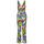 Υφασμάτινα Γυναίκα Ολόσωμες φόρμες / σαλοπέτες Guess SS COWL POPLIA OVERALL Multicolour