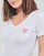 Υφασμάτινα Γυναίκα T-shirt με κοντά μανίκια Guess SS VN MINI TRIANGLE TEE Άσπρο