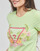 Υφασμάτινα Γυναίκα T-shirt με κοντά μανίκια Guess SS CN TRIANGLE FLOWERS TEE Green