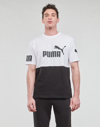 Puma PUMA POWER COLORBLOCK Black / Άσπρο
