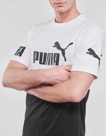Puma PUMA POWER COLORBLOCK Black / Άσπρο