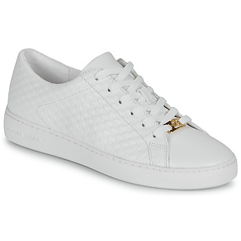 Παπούτσια Γυναίκα Χαμηλά Sneakers MICHAEL Michael Kors KEATON LACE UP Άσπρο / Gold