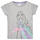 Υφασμάτινα Κορίτσι T-shirt με κοντά μανίκια TEAM HEROES  T-SHIRT LA REINE DES NEIGES Grey