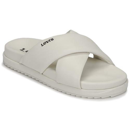 Παπούτσια Γυναίκα σαγιονάρες Levi's LYDIA Άσπρο