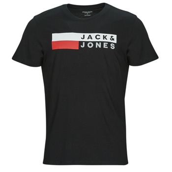 Υφασμάτινα Άνδρας T-shirt με κοντά μανίκια Jack & Jones JJECORP LOGO TEE SS O-NECK Black