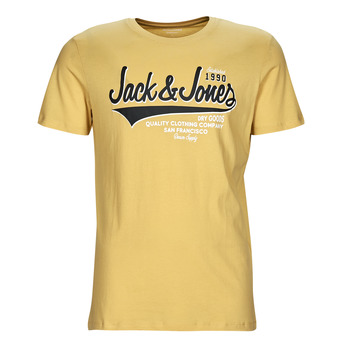 Υφασμάτινα Άνδρας T-shirt με κοντά μανίκια Jack & Jones JJELOGO TEE SS O-NECK Yellow