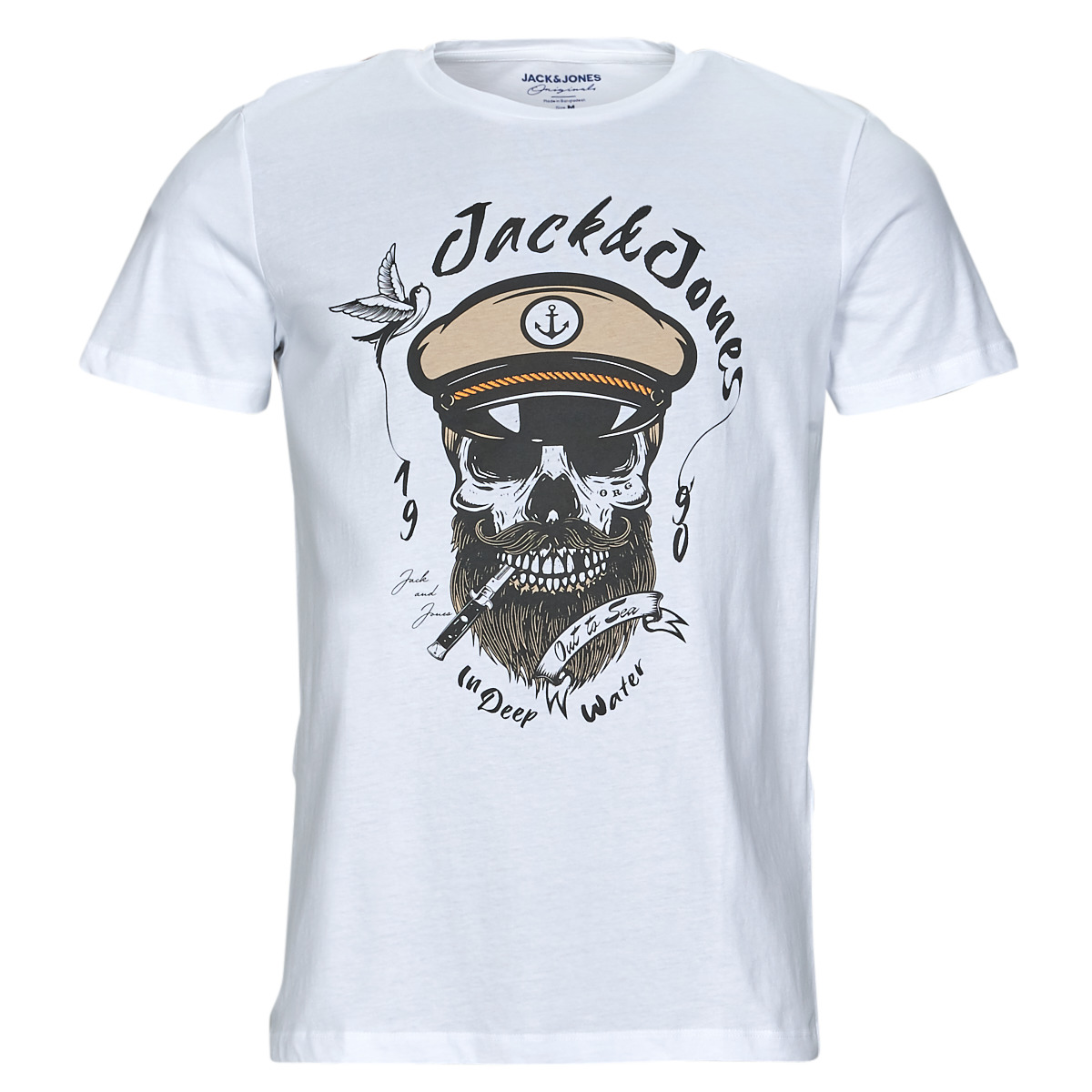Jack & Jones  T-shirt με κοντά μανίκια Jack & Jones JORROXBURY TEE SS CREW NECK
