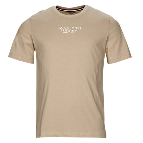 Υφασμάτινα Άνδρας T-shirt με κοντά μανίκια Jack & Jones JPRBLUARCHIE SS TEE CREW NECK Beige