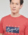 Υφασμάτινα Άνδρας T-shirt με κοντά μανίκια Jack & Jones JORJOSHUA SS TEE CREW NECK Red
