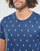 Υφασμάτινα Άνδρας T-shirt με κοντά μανίκια Polo Ralph Lauren SLEEPWEAR-S/S CREW-SLEEP-TOP Μπλέ / Κρεμ