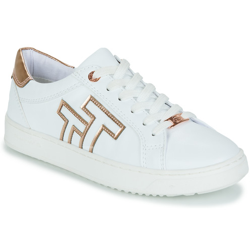 Παπούτσια Γυναίκα Χαμηλά Sneakers Tom Tailor POUCE Άσπρο / Gold