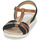 Παπούτσια Γυναίκα Σανδάλια / Πέδιλα Tom Tailor 5394901 Marine / Brown