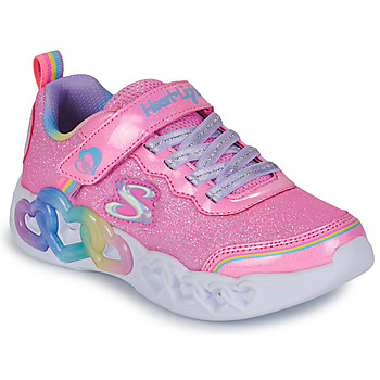 Παπούτσια Κορίτσι Χαμηλά Sneakers Skechers INFINITE HEART LIGHTS Ροζ