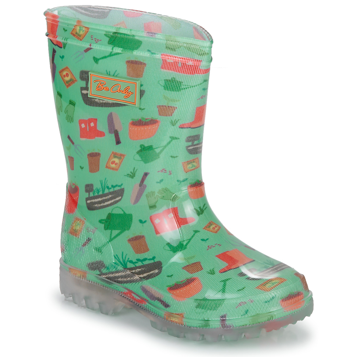 Παπούτσια Παιδί Μπότες βροχής Be Only BOJARDIN Green / Multicolour